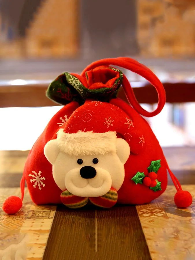 Christmas Blessing Bag Portable Decoration Gift Bag