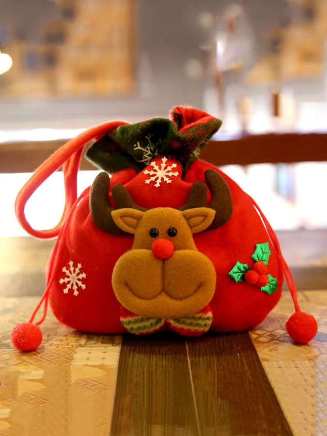 Christmas Blessing Bag Portable Decoration Gift Bag