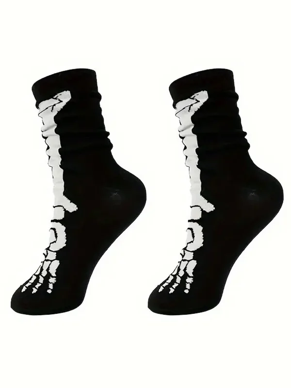 Royaura® Halloween Fun Cartoon Mid Calf Sports Socks