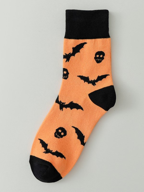 Royaura® Halloween Fun Cartoon Mid Calf Sports Socks