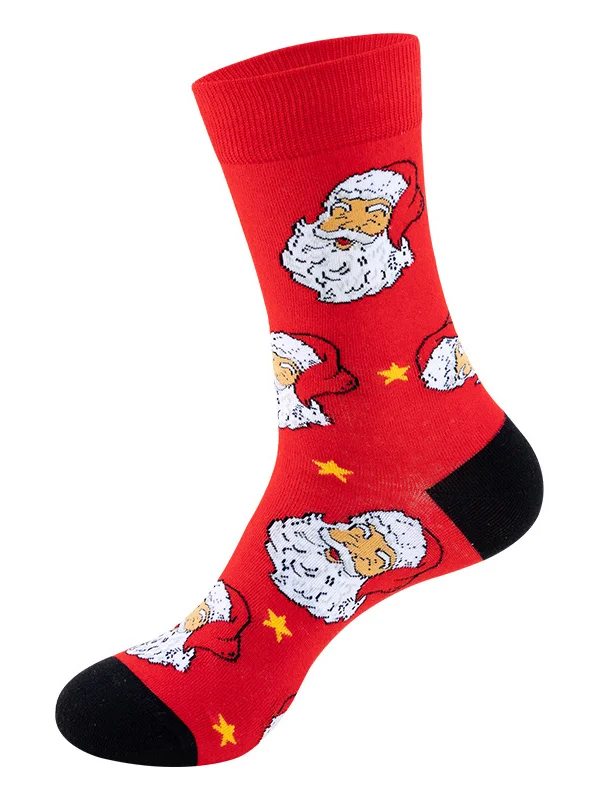 Royaura® Christmas Fun Cartoon Mid Calf Sports Socks