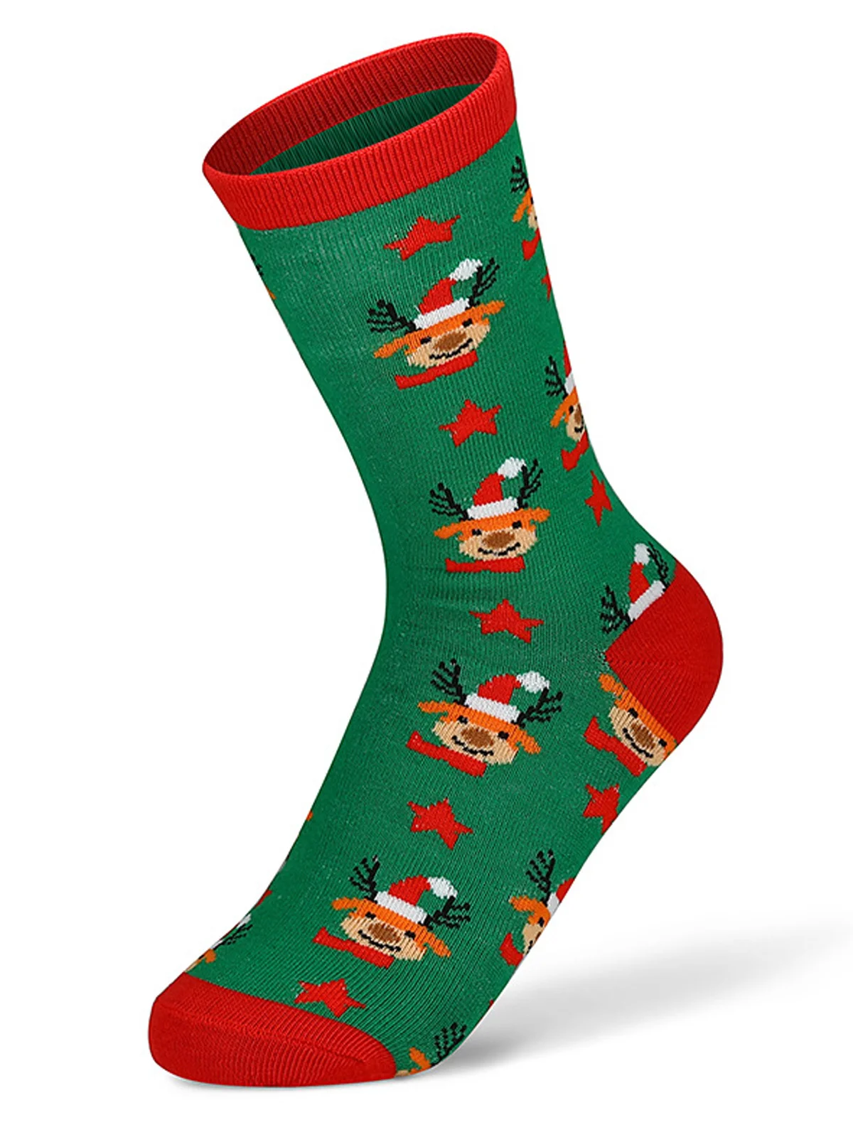 Royaura® Christmas Men's Holiday Jacquard High Elastic Warm Socks Big & Tall