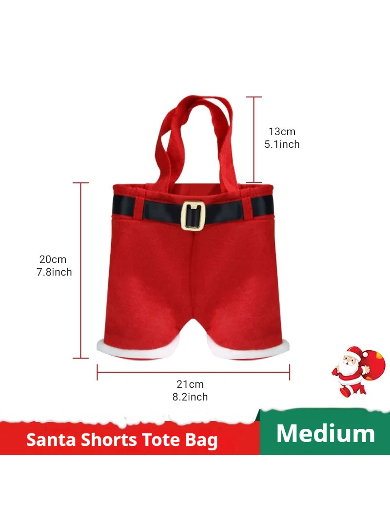 Royaura® Christmas Christmas Pants Gift Wine Bags Candy Bags Tote Bags