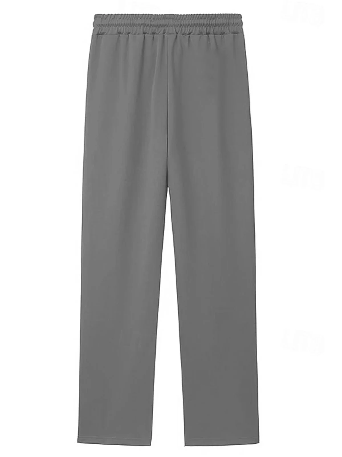 Royaura® Casual sports colorblock men's drawstring knit trousers Big & Tall