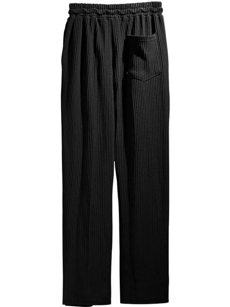 Royaura® Casual Basic Corduroy Men's Loose Wide Leg Pants Big & Tall