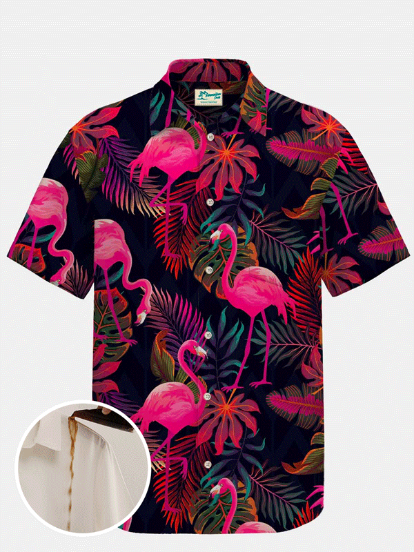 Stay Dry and Stain-Free with Our ROYAURA Shirts! Waterproof Hawaiian ...