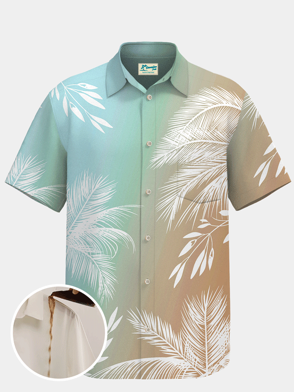 Stay Dry and Stain-Free with Our ROYAURA Shirts! Waterproof Hawaiian ...
