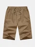 Men's Beach Comfortable Loose Pocket Big and Tall Casual Shorts