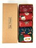 Royaura Christmas Santa Jacquard Warm Socks